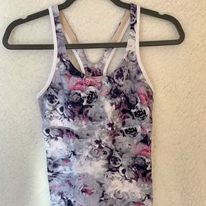 Lululemon Floral Tank Size 4